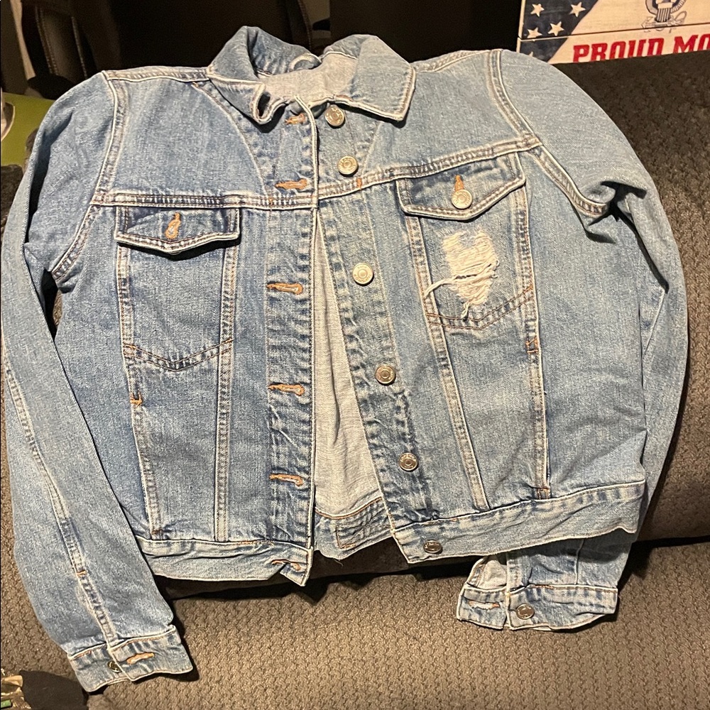 Topshop Blue Jean Jacket for Kids
